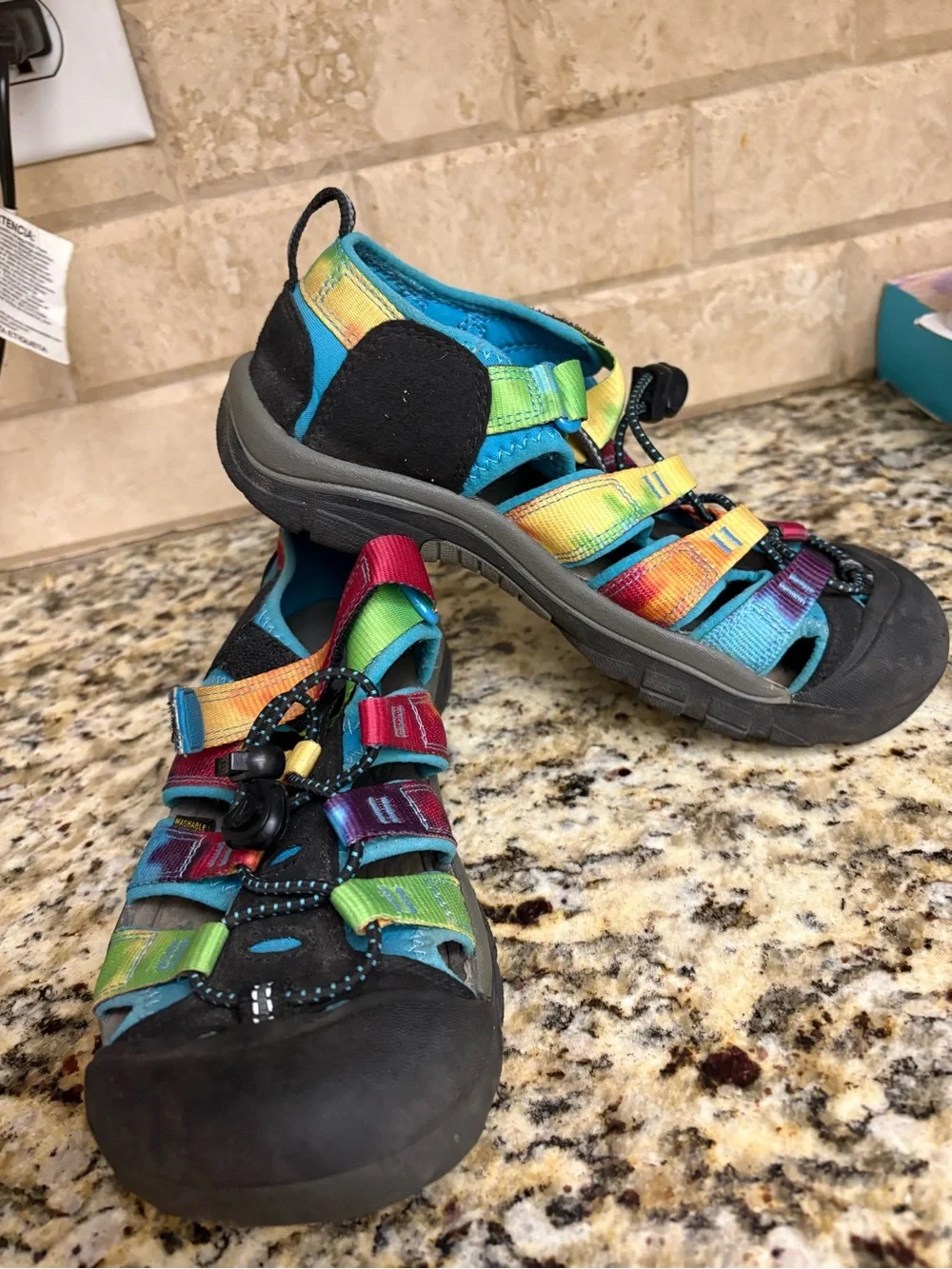 Keen Kids Multicolor Elastic-Strap Water Shoes